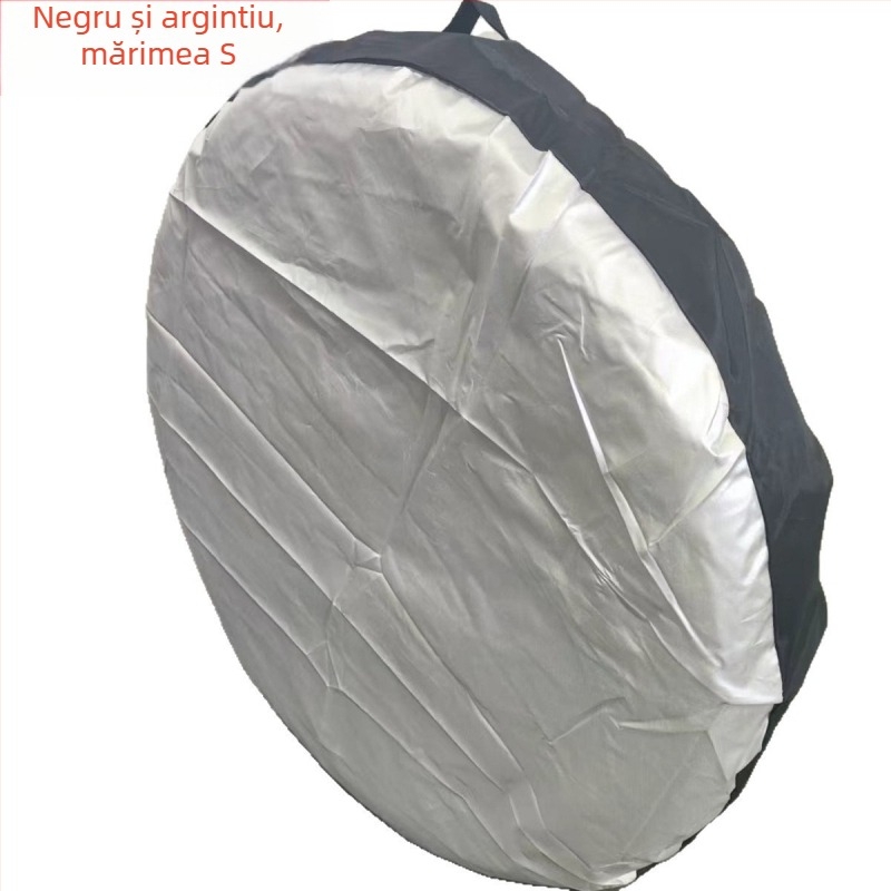 Husă pentru anvelope auto/RV camping, protecție împotriva ploilor și a soarelui, husă universală pentru roata de rezervă, Model BY-1518, Material: 190T poliester tafta