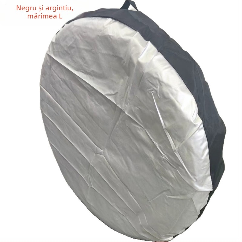 Husă pentru anvelope auto/RV camping, protecție împotriva ploilor și a soarelui, husă universală pentru roata de rezervă, Model BY-1518, Material: 190T poliester tafta