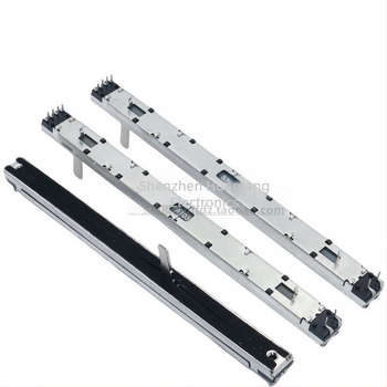 Potentiometru fader push-pull cu două canale, 10K, tip A/B, pentru mixer