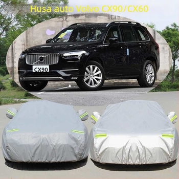Husă auto Volvo XC60 XC90 cu protecție solară, impermeabilă, izolație termică, grosime sporită, protecție împotriva zăpezii și a gerului pentru SUV off-road