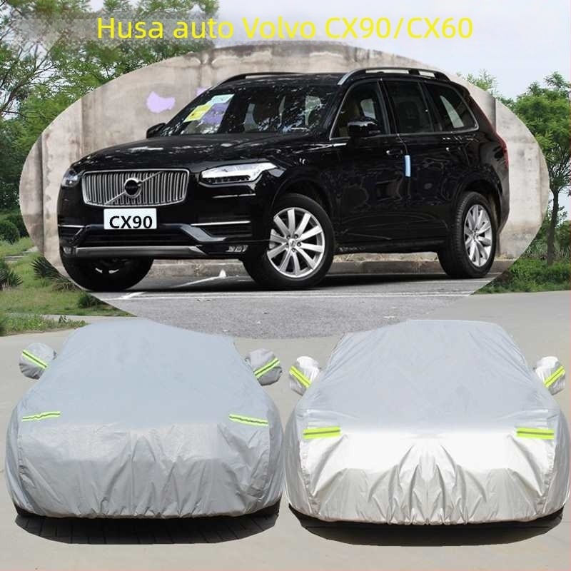 Husă auto Volvo XC60 XC90 cu protecție solară, impermeabilă, izolație termică, grosime sporită, protecție împotriva zăpezii și a gerului pentru SUV off-road