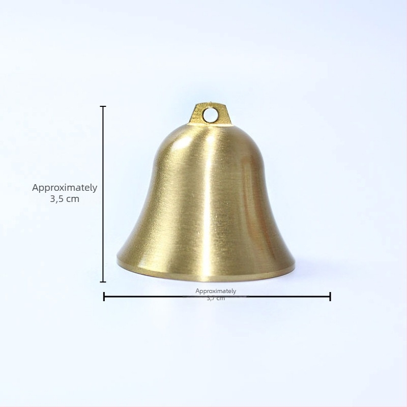 Pandantiv din cupru cu finisaj periat, turnat prin Lost-wax, cupru pur; stil nou chinezesc; potrivit ca sonerie de ușă pentru casă sau clopot pentru animale de companie