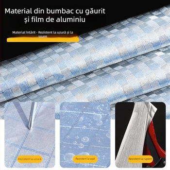 Husă pentru mașină - protecție totală împotriva razelor solare, impermeabilă, rezistentă la praf, universală pentru toate anotimpurile, îngroșată