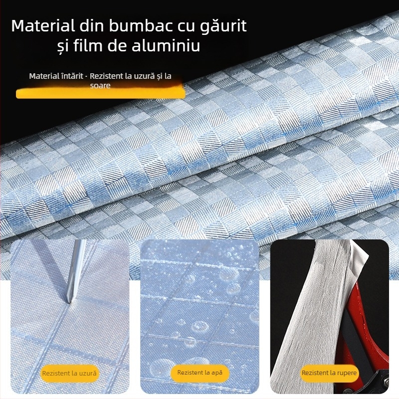 Husă pentru mașină - protecție totală împotriva razelor solare, impermeabilă, rezistentă la praf, universală pentru toate anotimpurile, îngroșată