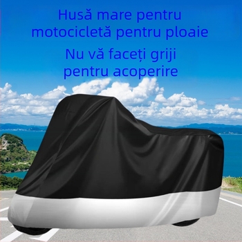 Acoperire pentru motocicletă | Material: folie de aluminiu; Personalizare disponibilă; Potrivit pentru motociclete, biciclete de munte și biciclete electrice