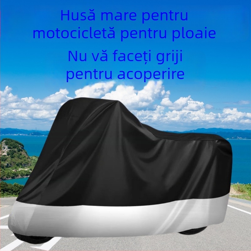 Acoperire pentru motocicletă | Material: folie de aluminiu; Personalizare disponibilă; Potrivit pentru motociclete, biciclete de munte și biciclete electrice