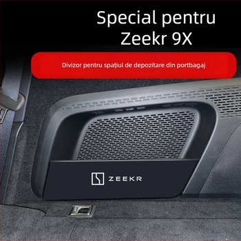Zeekr 9X panou divizor pentru portbagaj, panou pliabil din țesătură, personalizare disponibilă și imprimare a logo-ului