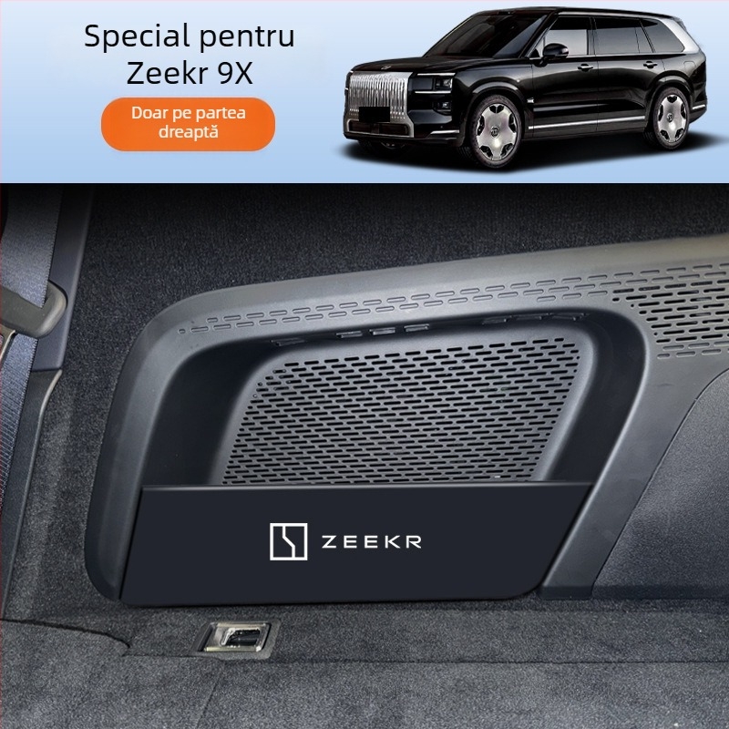 Zeekr 9X panou divizor pentru portbagaj, panou pliabil din țesătură, personalizare disponibilă și imprimare a logo-ului