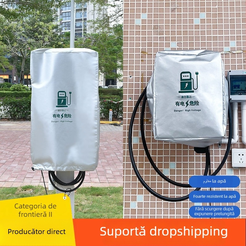 Husă de ploaie pentru stația de încărcare EV – universală, impermeabilă și rezistentă la praf, din Oxford, personalizabilă