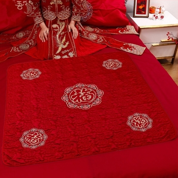 Covor pentru ceremonia ceaiului la nuntă, pânză brodată, ambalaj OPP bag