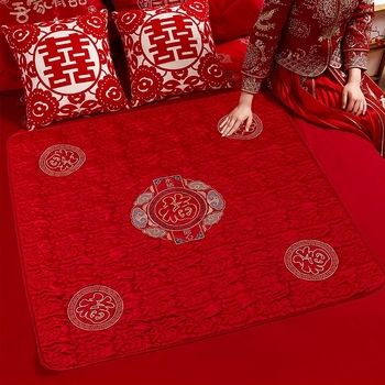 Covor pentru ceremonia ceaiului la nuntă, pânză brodată, ambalaj OPP bag