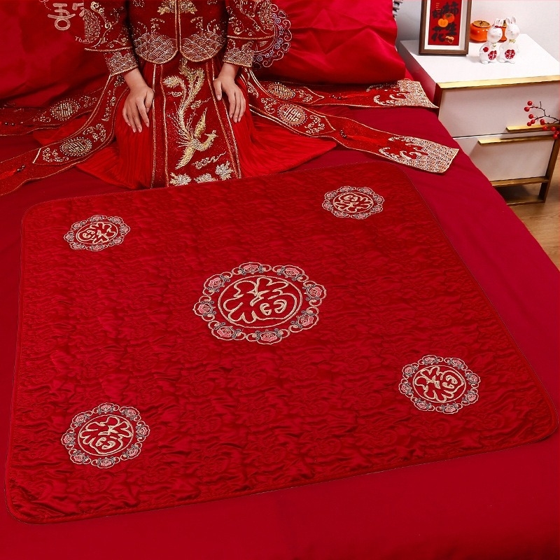 Covor pentru ceremonia ceaiului la nuntă, pânză brodată, ambalaj OPP bag