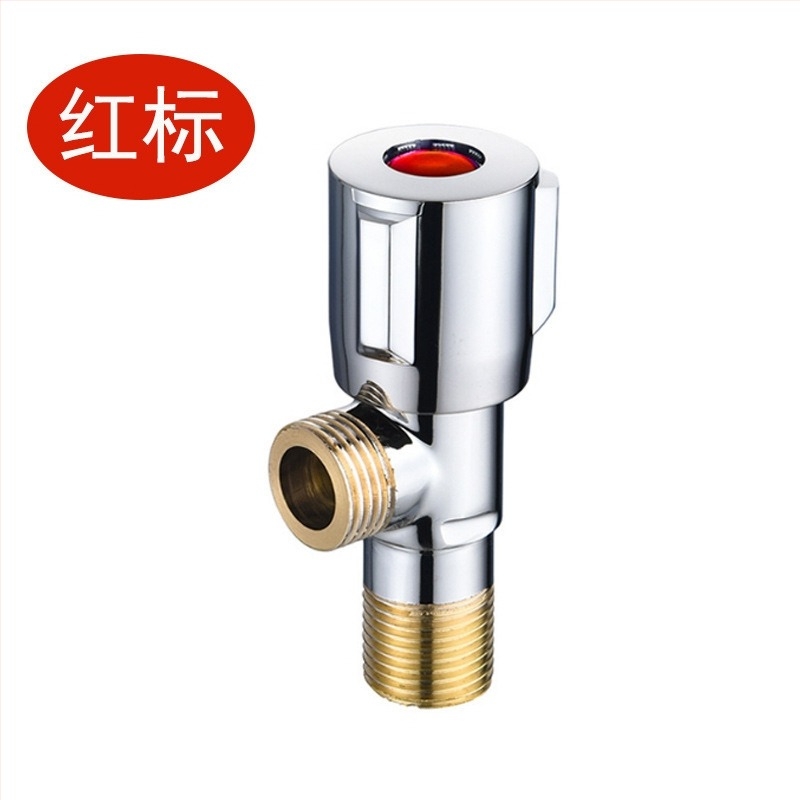 Varș cu trei căi din cupru pentru încălzitor de apă, model J13, presiune de lucru 1.0 MPa, diametru interior 20 mm, montaj în perete, potrivit pentru baie, bucătărie, balcon.