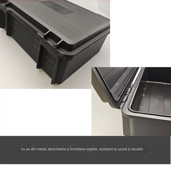 Cutie de unelte din plastic PP, cu căptușire personalizabilă, încărcare 25 kg, grosime perete 2–5 mm, turnare prin injecție și asamblare