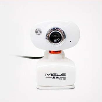 Webcam USB cu microfon încorporat, clip pentru desktop/laptop, senzor 2 MP, rezoluție 640x480, 30fps, Plug‑and‑Play