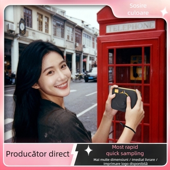 Capac de obiectiv pentru Kodak MS300/C300R – protecție împotriva prafului și zgârieturilor, cu șnur pentru prevenirea pierderii (baionetă de 43 mm)