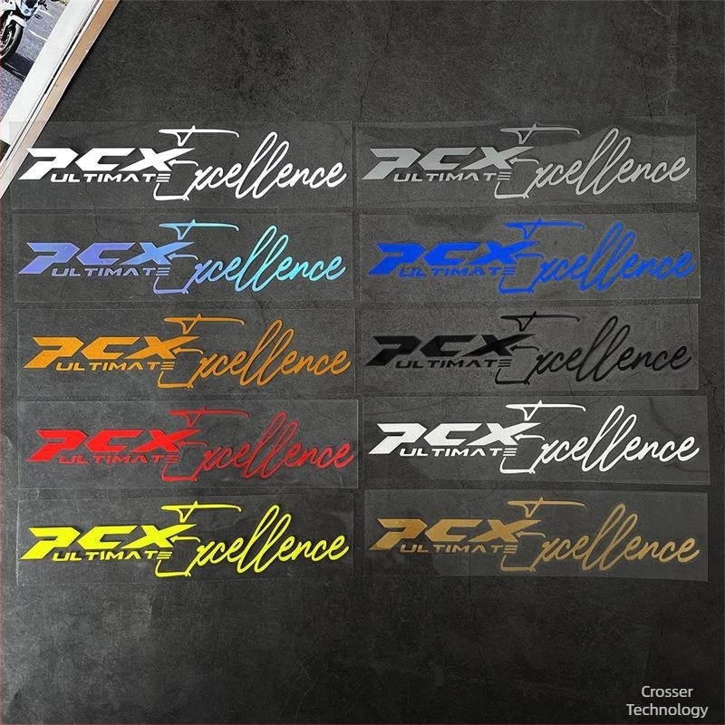 Folie decorativă pentru caroseria Honda PCX – model PCX, material etichetă autoadezivă, montaj cu adeziv (PCX, Etichetă, Adeziv)