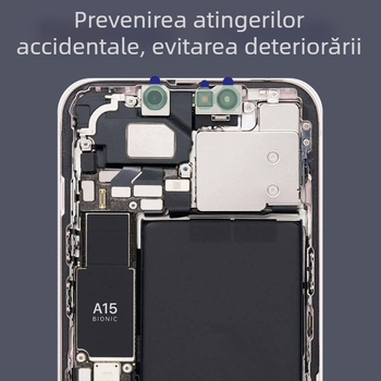 Blue Sharp Film de protecție a obiectivului camerei telefonului – Adeziv anti-praf, pentru unelte de reparare telefoane