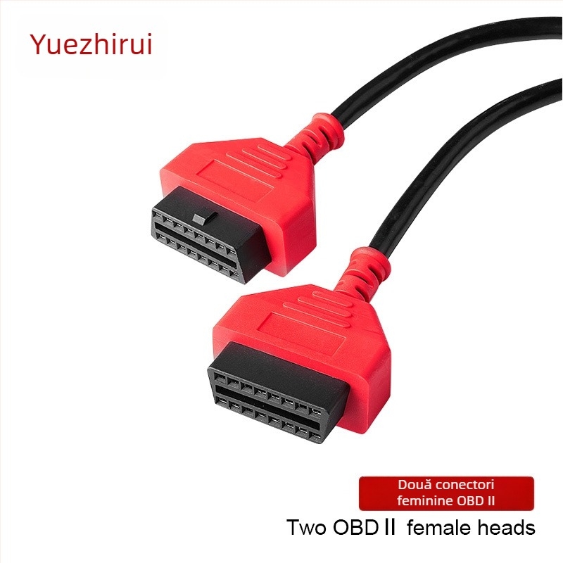 Cablu OBD2 – adaptor One-to-Two, extensie OBD, model Obd2 cable, detector de calculator auto, personalizabil, fără import