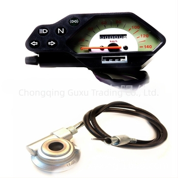 Tachometru mecanic universal pentru motociclete — LX YB, greutate 0,3, din plastic