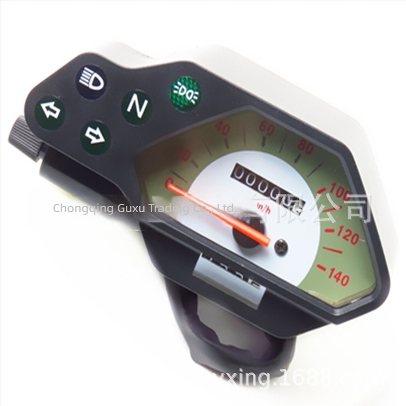 Tachometru mecanic universal pentru motociclete — LX YB, greutate 0,3, din plastic
