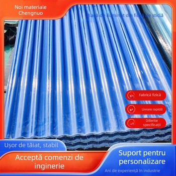 Panou de iluminat transparent din plastic pentru exterior, textură cu valuri de apă, izolație, protecție împotriva ploii pe balcon