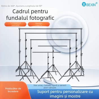 Suport pentru fundal – Metal (Brand JS; Pentru fotografierea hainelor)