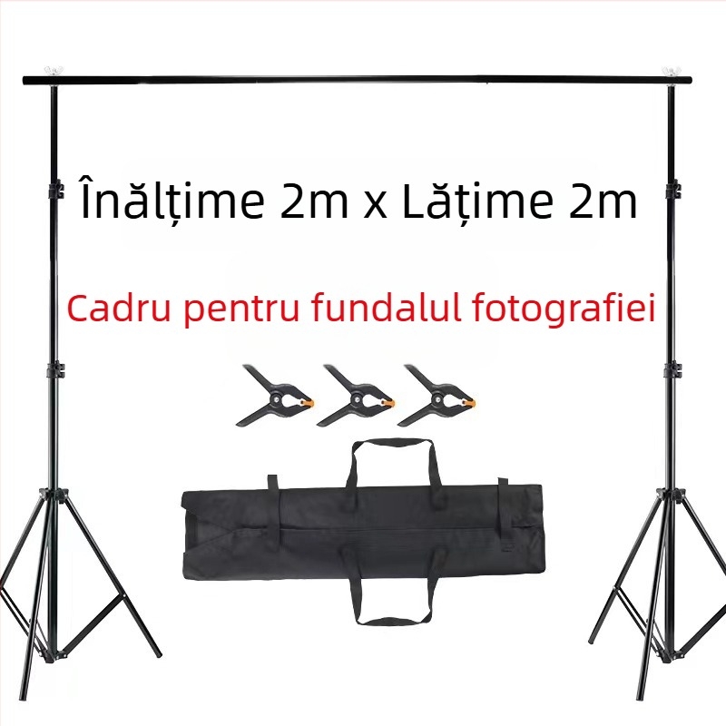 Suport pentru fundal – Metal (Brand JS; Pentru fotografierea hainelor)