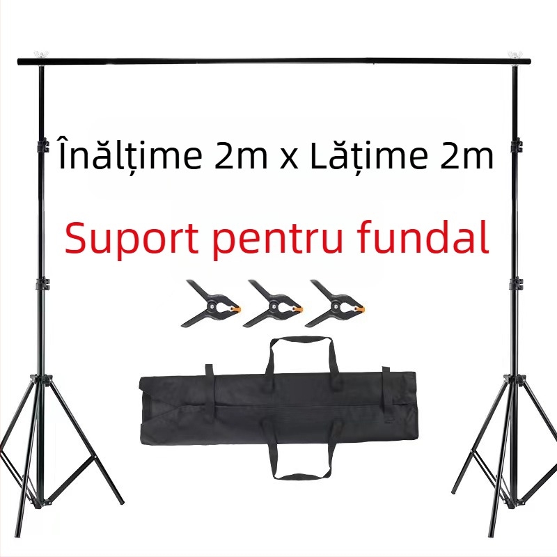 Suport pentru fundal – Metal (Brand JS; Pentru fotografierea hainelor)