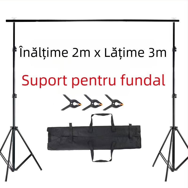 Suport pentru fundal – Metal (Brand JS; Pentru fotografierea hainelor)