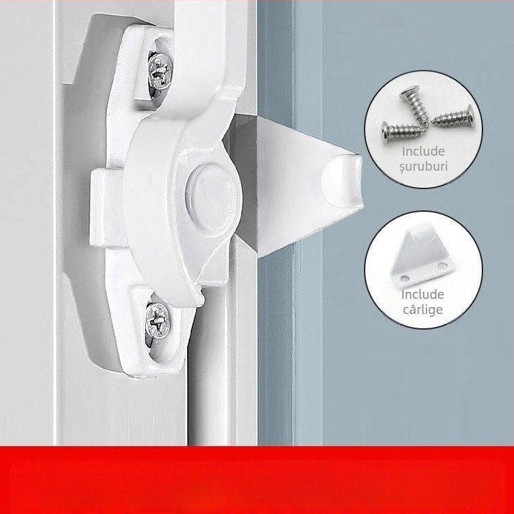 Crescent lock — model Z5LW9_1637382257207; material: oțel inoxidabil; marcă: The First Force; stil: modern și minimalist; utilizare universală.