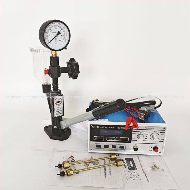 Set de testare Common Rail pentru injectoare, tester injectoare controlat electronic și calibrator, model S60hcrc, 110-220V, 0-70°C