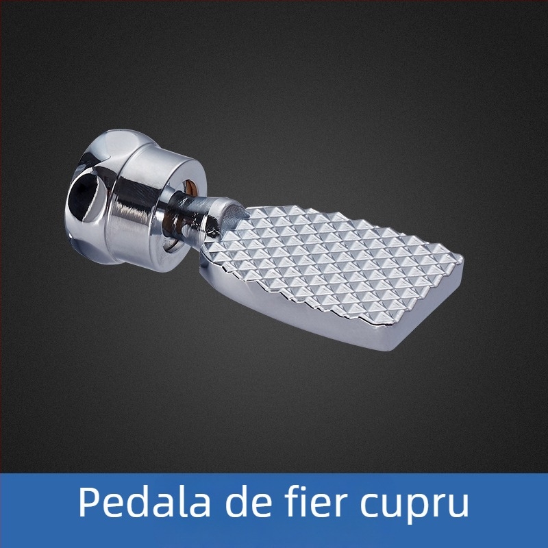Accesoriu pentru ventilul de spălare al toaletei cu buton de întârziere și manivelă cu arc, model H865-PJ, ABS, HUARJO/Walje, presiune de apă 0.3, stil modern