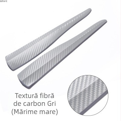 TM bandă de protecție pentru bara față, PVC, universal pentru autoturisme, set 2 bucăți