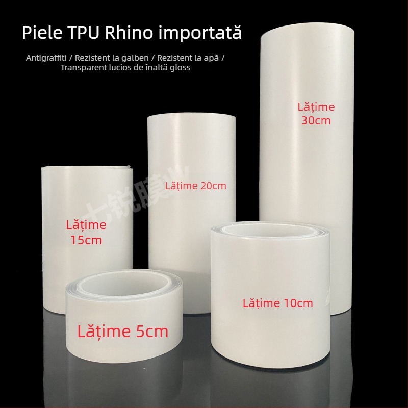 Film TPU autoadeziv pentru uși și panouri de motocicletă; Brand: Strength Factory; Material: TPU; Garanție: Vezi detalii