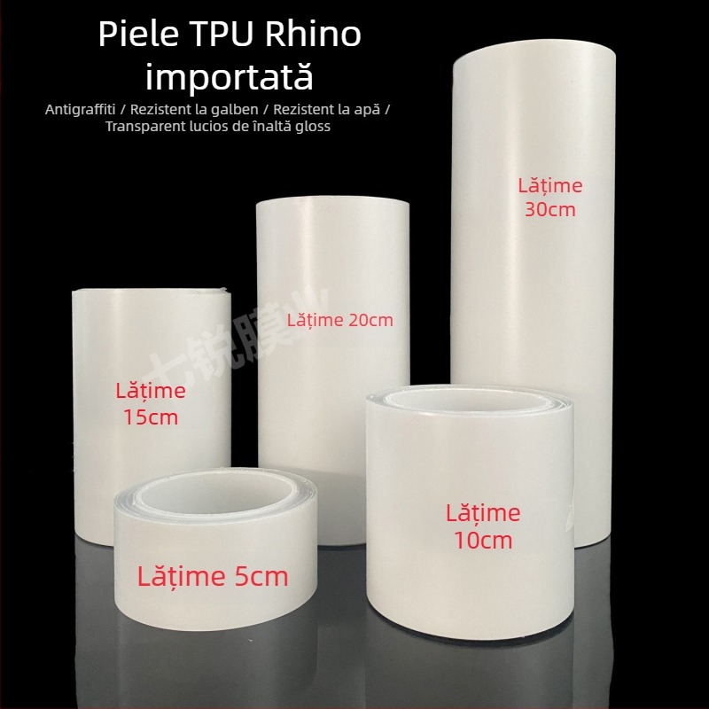 Film TPU autoadeziv pentru uși și panouri de motocicletă; Brand: Strength Factory; Material: TPU; Garanție: Vezi detalii