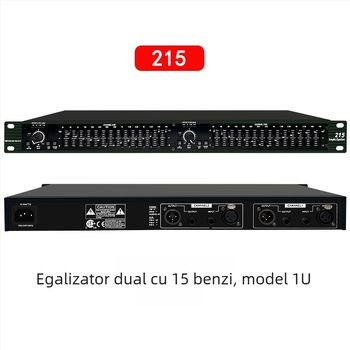 Wadeland egalizator profesional pentru KTV — dual 31 benzi, 220V, 3 kg