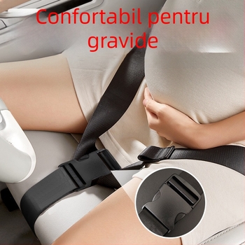 Centură de siguranță pentru gravide în mașină – suport pentru burtă, anti-coliziune pentru conducere în sarcină târzie