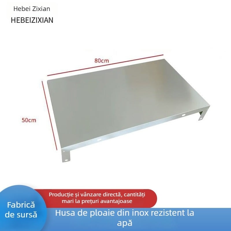 Acoperire de ploaie din oțel inoxidabil 201, copertină înclinată, Zixian