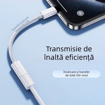 Cablu adaptor Type-C la Lightning pentru Apple iPhone 15/16