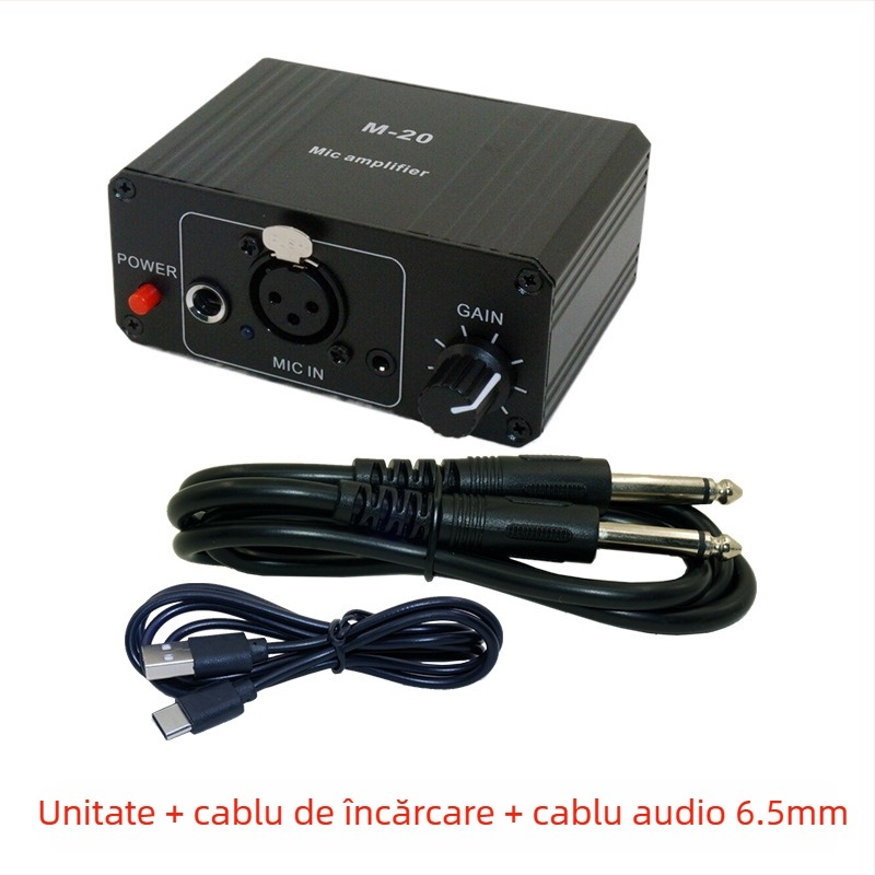 Rhythm Imagination M-20 Interfață audio cu alimentare phantom 48V pentru microfoane condensator și dinamice