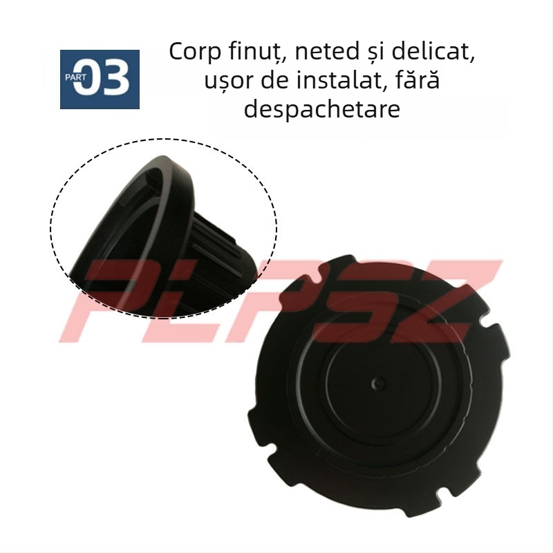 Capac spate PL pentru obiectiv, cu protecție împotriva prafului și inel etan anti-derapare