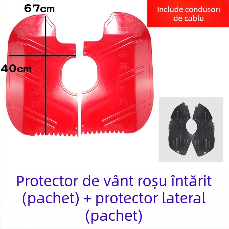 Parbriz frontal motocicletă — Accesorii, Rezistent la uzură, Protecție împotriva vântului
