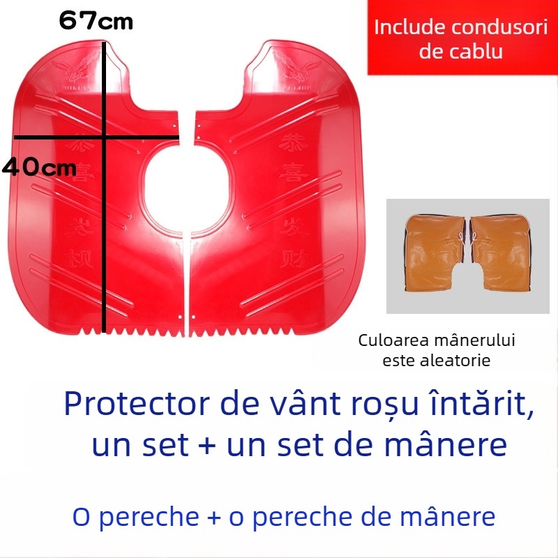 Parbriz frontal motocicletă — Accesorii, Rezistent la uzură, Protecție împotriva vântului