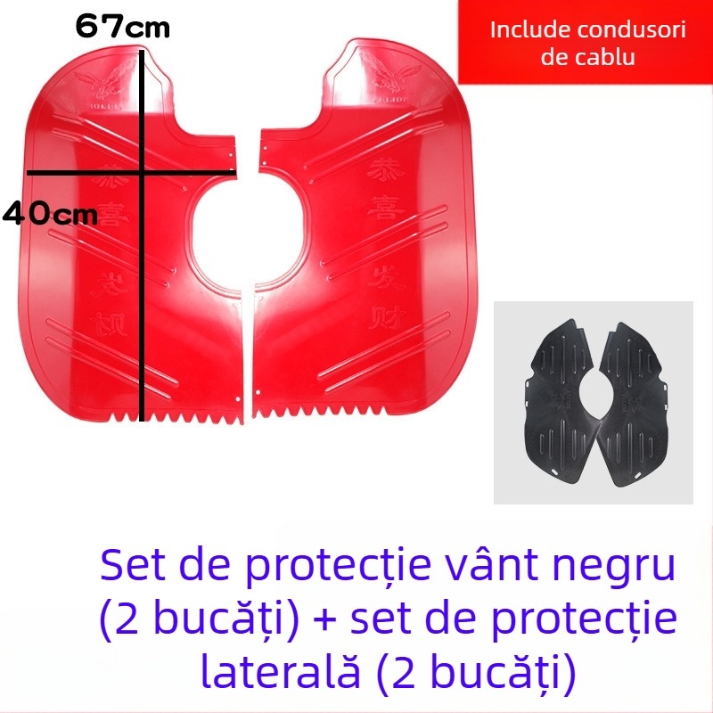 Parbriz frontal motocicletă — Accesorii, Rezistent la uzură, Protecție împotriva vântului