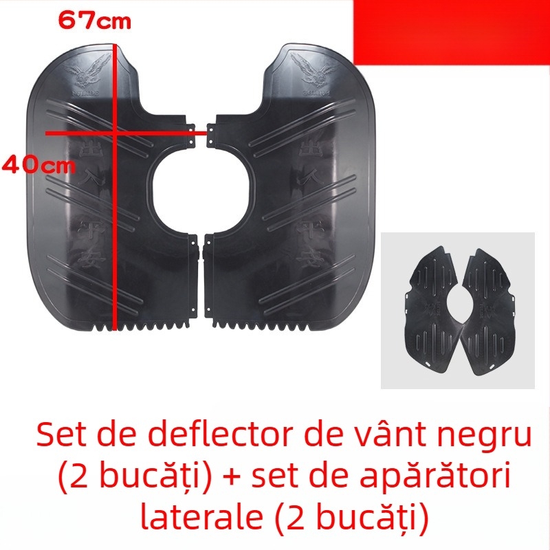 Parbriz frontal motocicletă — Accesorii, Rezistent la uzură, Protecție împotriva vântului