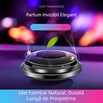 Jian Shule Aromaterapie Auto cu Design UFO – Aromă Solidă și Recipient de Parfum