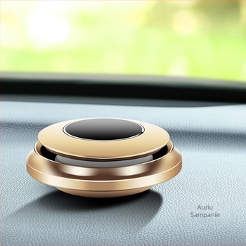 Jian Shule Aromaterapie Auto cu Design UFO – Aromă Solidă și Recipient de Parfum