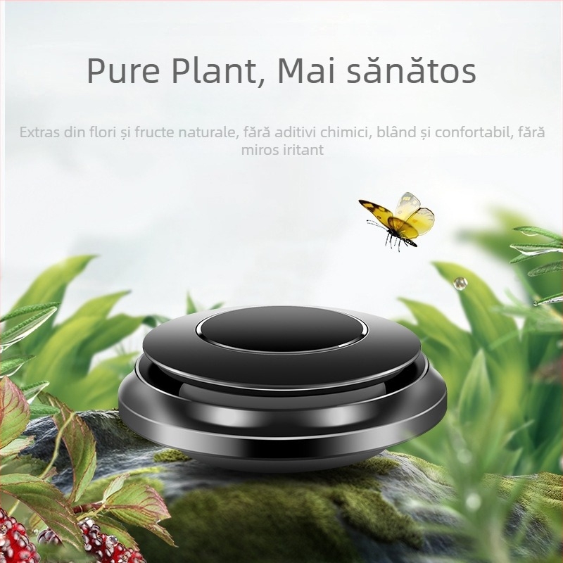 Jian Shule Aromaterapie Auto cu Design UFO – Aromă Solidă și Recipient de Parfum