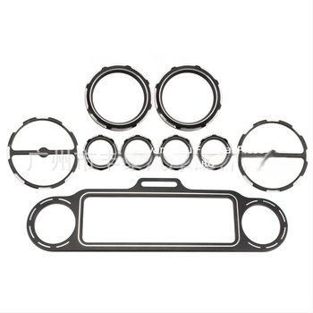 Capac CNC pentru panoul de instrumente al motocicletei, compatibil Harley – set de 9 piese